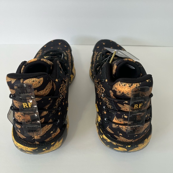adidas | Shoes | Men Adidas Dame 7 Ric Flair Black Gold Basketball Shoes Lillard Gz7595 Size 35 